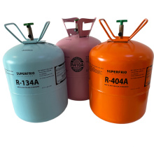 Fábrica R134A Refrigerante de gas Pureza 99.9% R134A REFRIGILOR GAS R134A para refrigerador